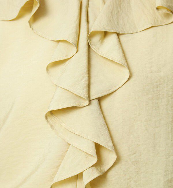 UNITED ARROWS green label relaxing「ラッフル ブラウス」|シャツ・ブラウス|