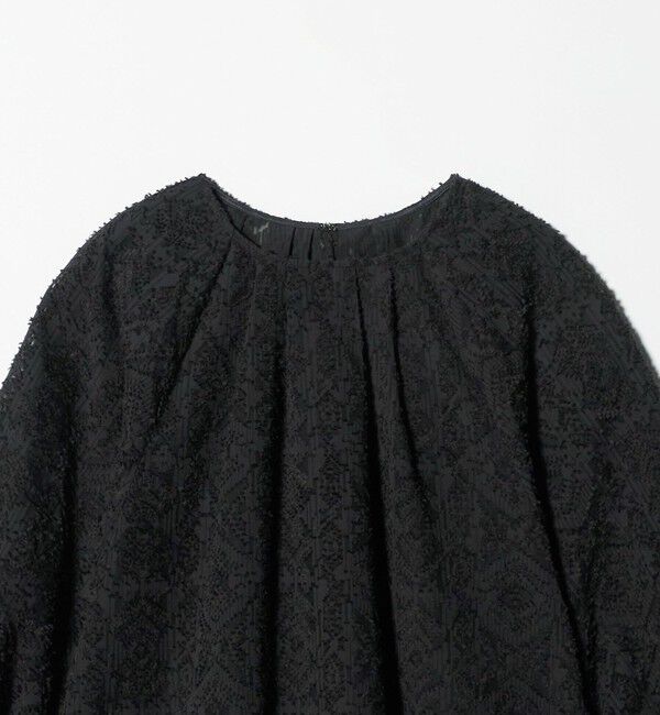 UNITED ARROWS green label relaxing「カットジャガード ブラウス」|シャツ・ブラウス|