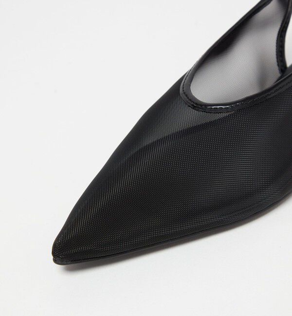 UNITED ARROWS green label relaxing「ポインテッド チュール スリングバックシューズ / サンダル / パンプス」|スニーカー|