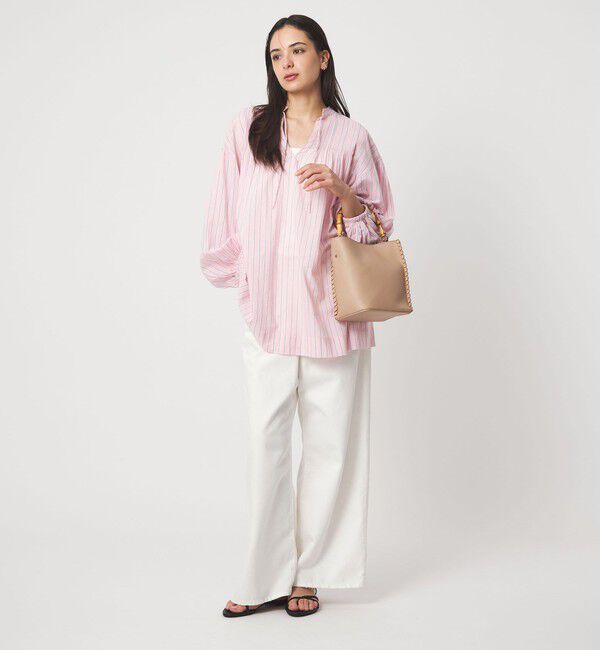 UNITED ARROWS green label relaxing「2WAY バンブーハンドル バッグ」|ショルダー・メッセンジャー|