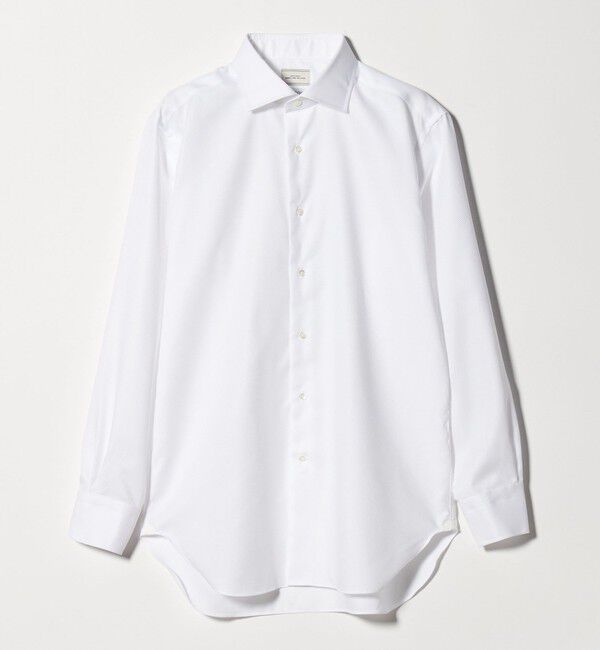 UNITED ARROWS green label relaxing「MADE BY HITOYOSHI ツイル ワイドカラー ドレスシャツ」|シャツ・ブラウス|