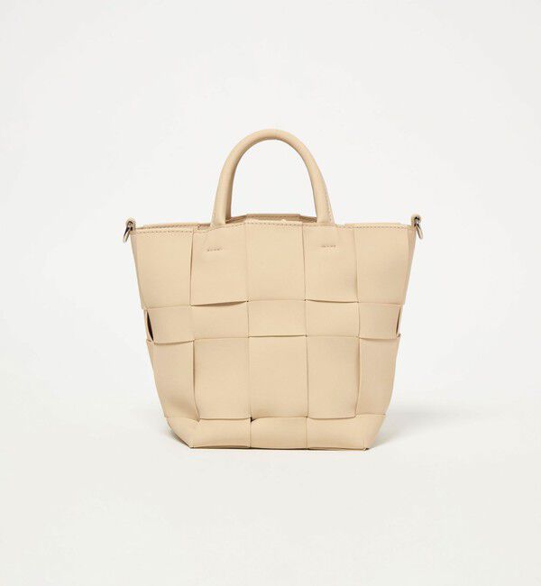 UNITED ARROWS green label relaxing「2WAY 編込み 巾着 トートバッグ / ショルダーバッグ」|ショルダー・メッセンジャー|