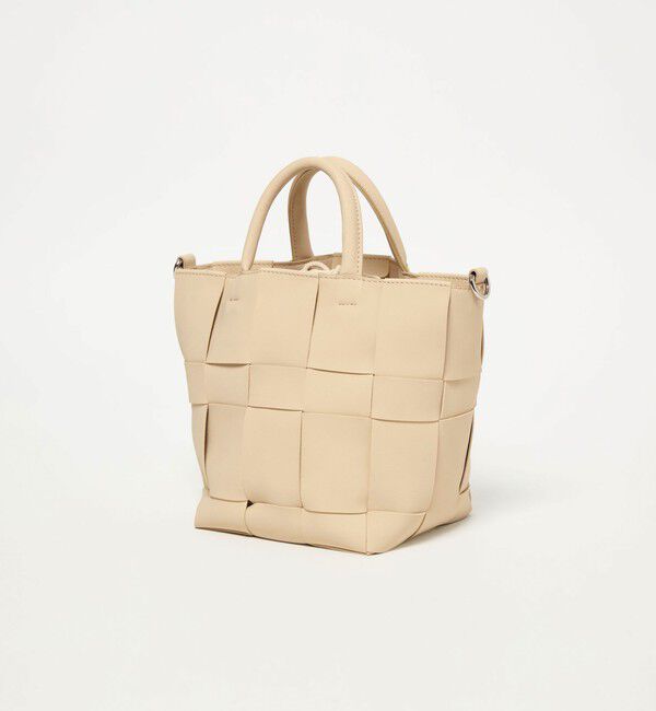 UNITED ARROWS green label relaxing「2WAY 編込み 巾着 トートバッグ / ショルダーバッグ」|ショルダー・メッセンジャー|