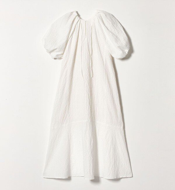 EMMEL REFINES「＜EMMEL REFINES＞EM  パフスリーブ キリカエ ワンピース」|ワンピース|