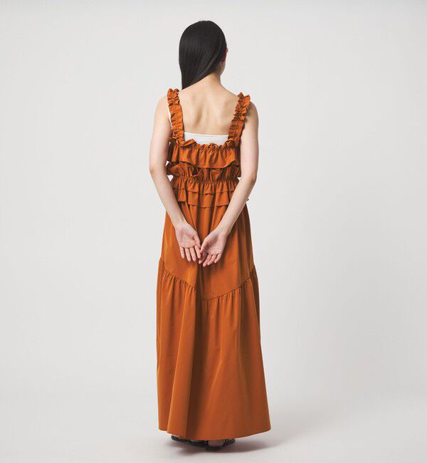 EMMEL REFINES「＜EMMEL REFINES＞EM フリル ギャザー ワンピース」|ワンピース|