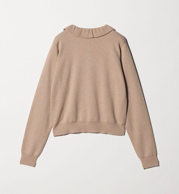 STEVEN ALAN「＜Steven Alan＞コットン カシミヤ フリル カーディガン」|カーディガン|