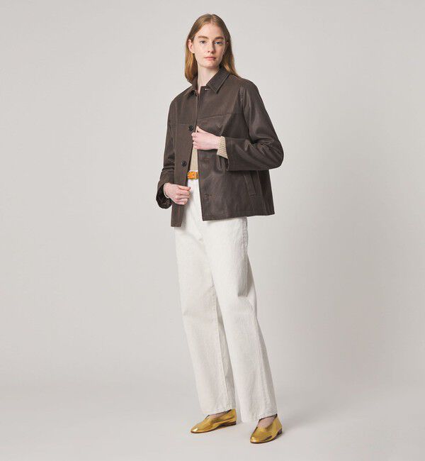 STEVEN ALAN「＜Steven Alan＞コットン ストレート デニムパンツ」|デニム|