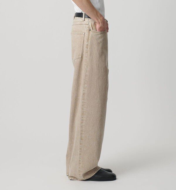 MONKEY TIME「オーバーダイ デニム バギー パンツ シーズナル」|チノ|