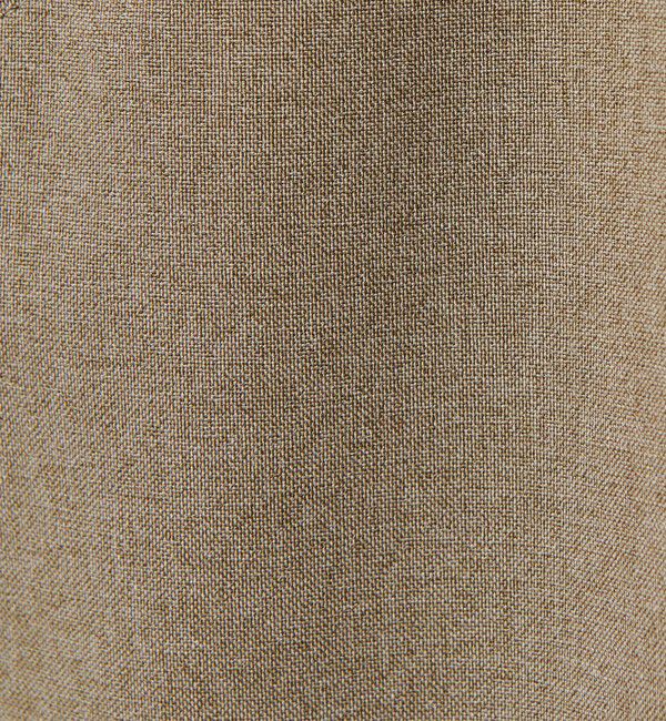 BEAUTY&YOUTH UNITED ARROWS「【WEB限定 Wardrobe DAILY MINIMAL】メランジ タックストレートパンツ ウォッシャブル」|スラックス|