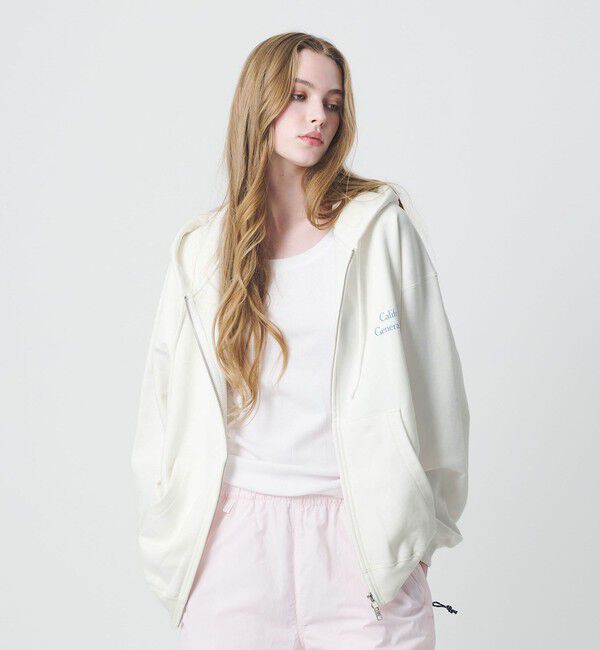 California General Store「＜CGS.＞オーガニックコットン スウェット ジップ パーカー」|パーカー|