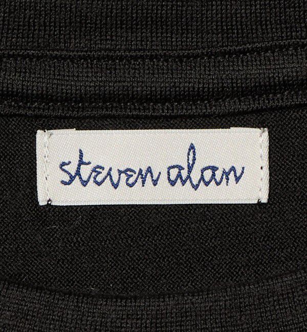 STEVEN ALAN「＜Steven Alan＞ メリノウール クルーネック ロングスリーブ Tシャツ」|Tシャツ・カットソー|