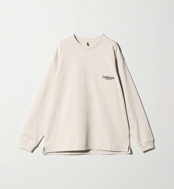 California General Store「＜CGS.＞オーガニック コットン ロングスリーブ ロゴ Tシャツ」|Tシャツ・カットソー|