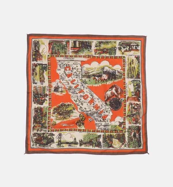 BEAUTY&YOUTH UNITED ARROWS「＜BINDU＞CITY バンダナ 50&times;50」|バンダナ・スカーフ|ORANGE