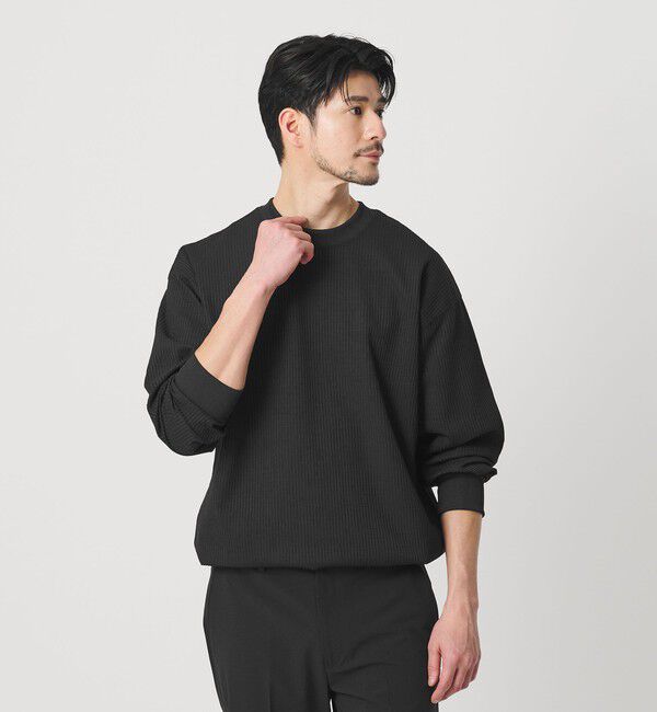 BEAUTY&YOUTH UNITED ARROWS「【WEB限定 WARDROBE SMART】テックサーマル アジャスト カットソー【吸水速乾】」|Tシャツ・カットソー|