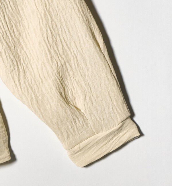 BEAUTY&YOUTH UNITED ARROWS「【WEB限定】ウエストタック ペプラムプルオーバー ウォッシャブル」|Tシャツ・カットソー|