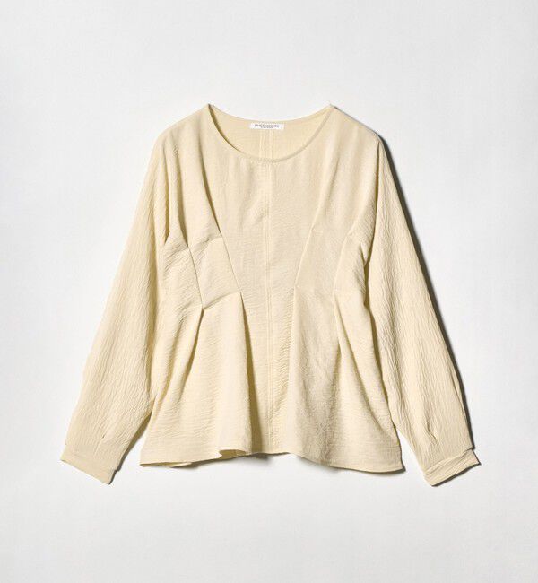 BEAUTY&YOUTH UNITED ARROWS「【WEB限定】ウエストタック ペプラムプルオーバー ウォッシャブル」|Tシャツ・カットソー|