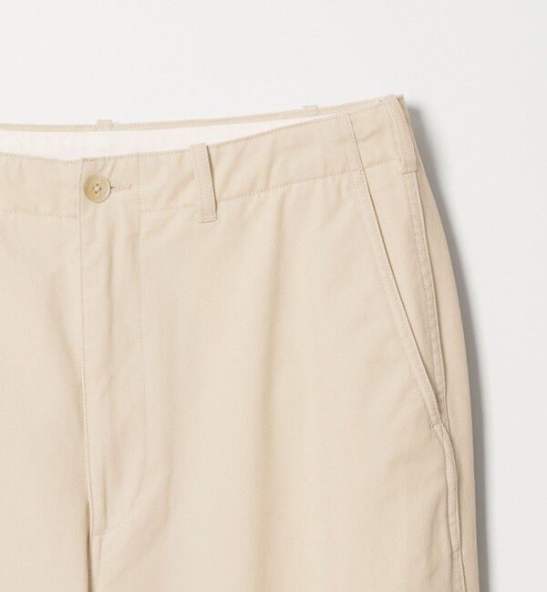 STEVEN ALAN「＜Steven Alan＞ ハイツイスト ツイル アーミー ノープリーツ トラウザーズ」|チノ|