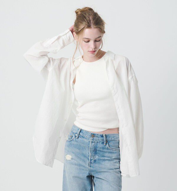 California General Store「＜CGS.＞ナイロン レギュラーカラー シャツ」|シャツ・ブラウス|