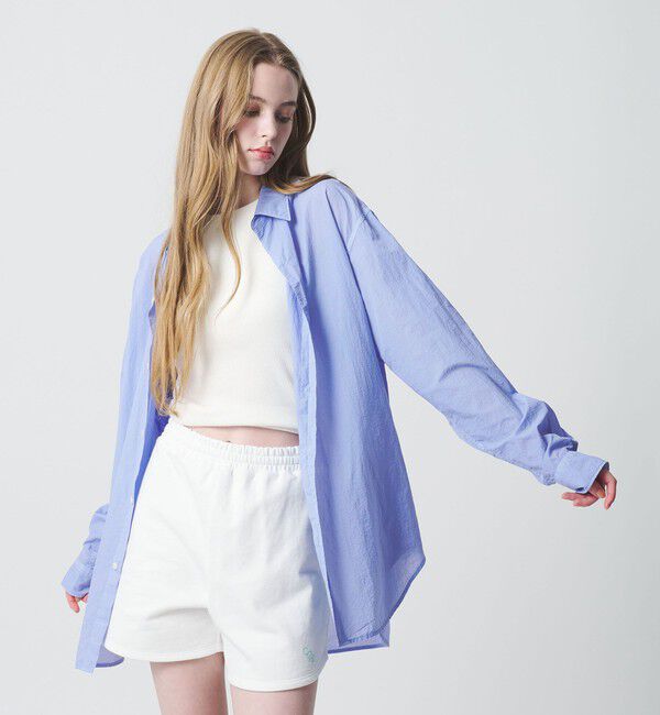 California General Store「＜CGS.＞ナイロン レギュラーカラー シャツ」|シャツ・ブラウス|