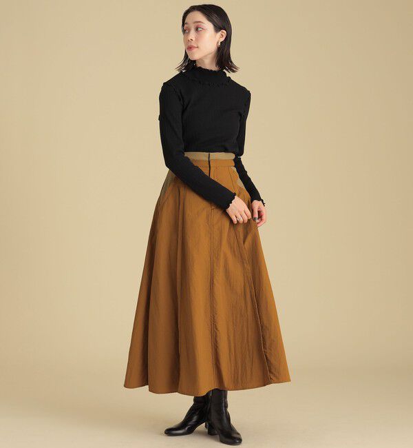 Ray BEAMS 「ランダム リブ メロー ハイネック カットソー」|Tシャツ・カットソー|