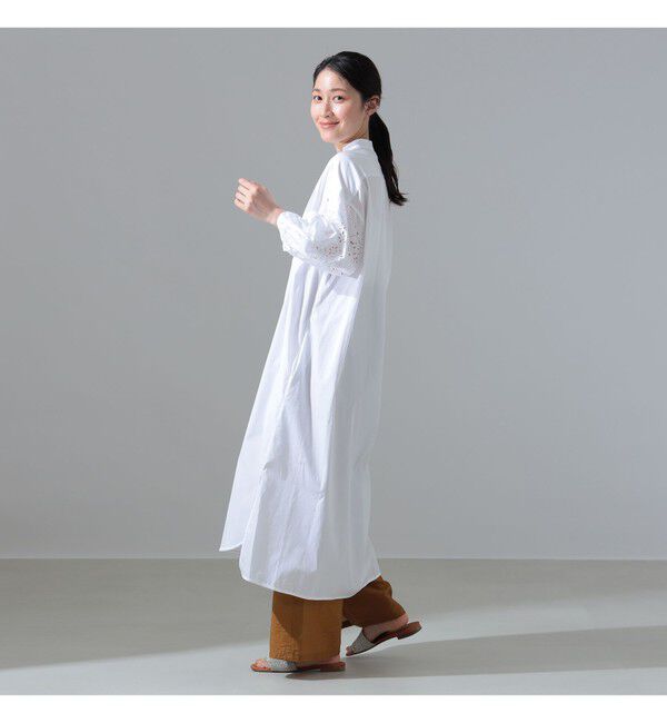 Demi-Luxe BEAMS 「【別注】TICCA / レース パフスリーブワンピース」|ワンピース|