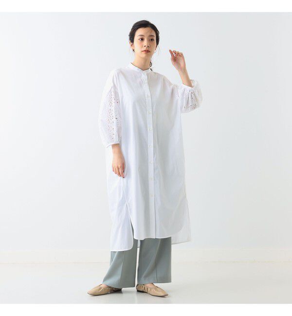 Demi-Luxe BEAMS 「【別注】TICCA / レース パフスリーブワンピース」|ワンピース|