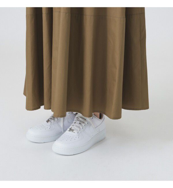 Ray BEAMS 「タック ウエスト シャツ ワンピース」|ワンピース|