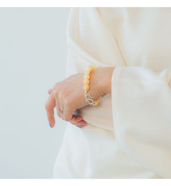 Demi-Luxe BEAMS 「LIE STUDIO / The Mary ブレスレット ベージュトパーズ」|その他|