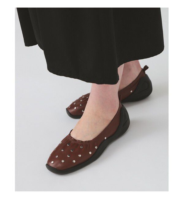 Ray BEAMS 「MOHI / スタッズ シューズ」|その他|BROWN