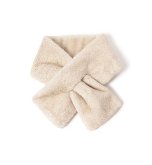 Demi-Luxe BEAMS 「ミンク フェイクファー マフラー」|ストール|