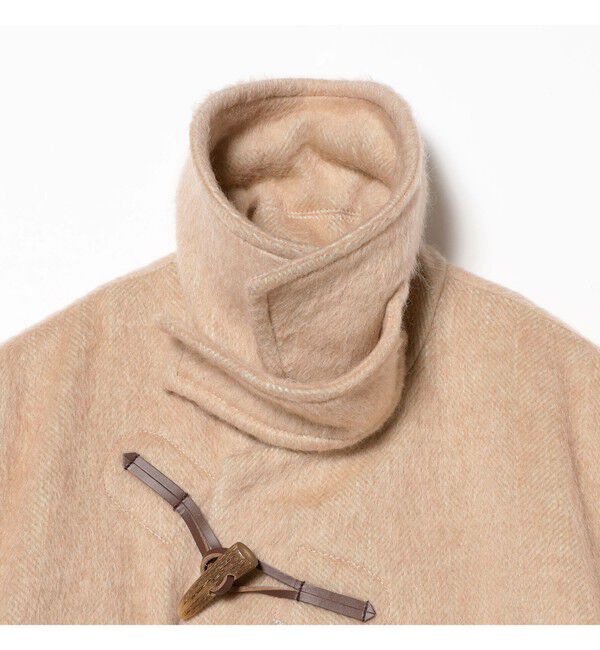 BEAMSBOY「maturely / シャギー ヘリンボーン ダッフルコート」|ダッフルコート|