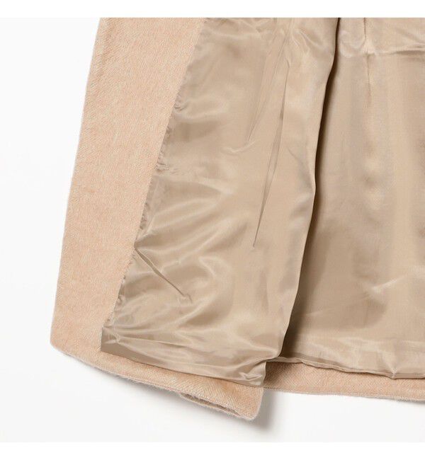 BEAMSBOY「maturely / シャギー ヘリンボーン ダッフルコート」|ダッフルコート|