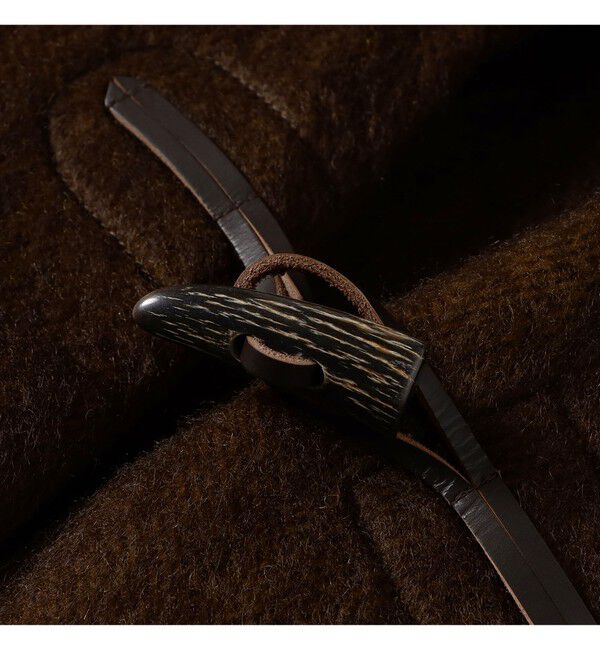 BEAMSBOY「maturely / シャギー ヘリンボーン ダッフルコート」|ダッフルコート|