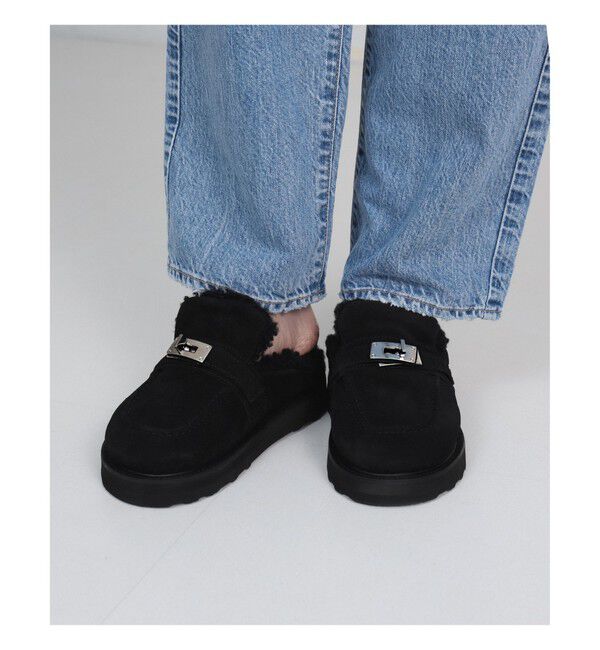 Demi-Luxe BEAMS 「【別注】CAMINANDO / シアリング バックル サンダル」|パンプス|