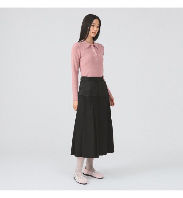 Ray BEAMS 「キリカエ プリーツ スカート」|スカート|