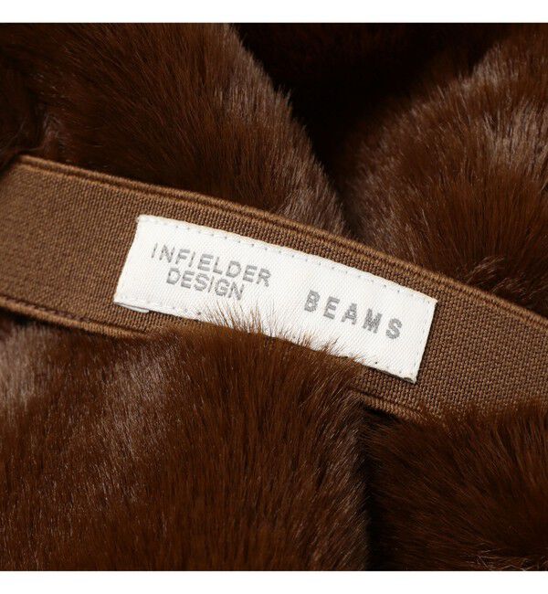 BEAMSBOY「【別注】INFIELDER DESIGN / ボア ファー マフラー」|マフラー|