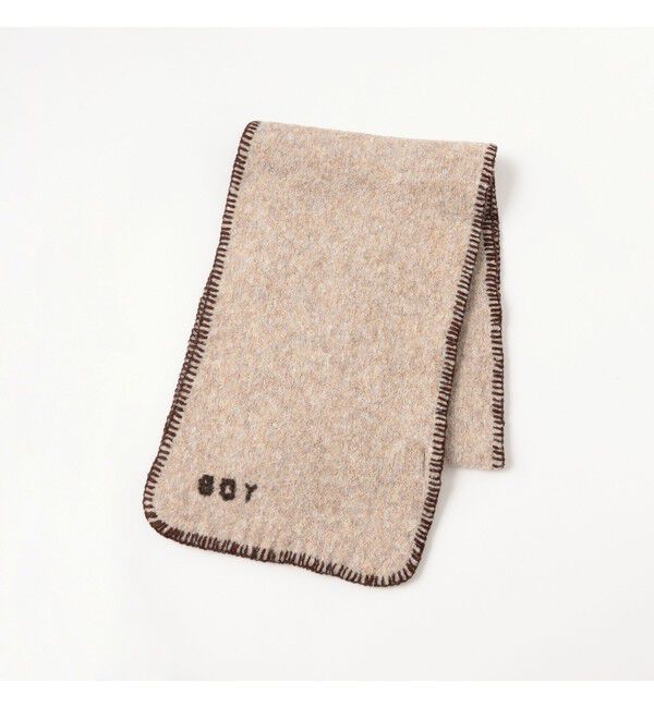 BEAMSBOY「ボーイ 手刺繍 マフラー」|マフラー|