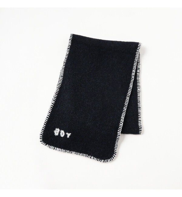 BEAMSBOY「ボーイ 手刺繍 マフラー」|マフラー|