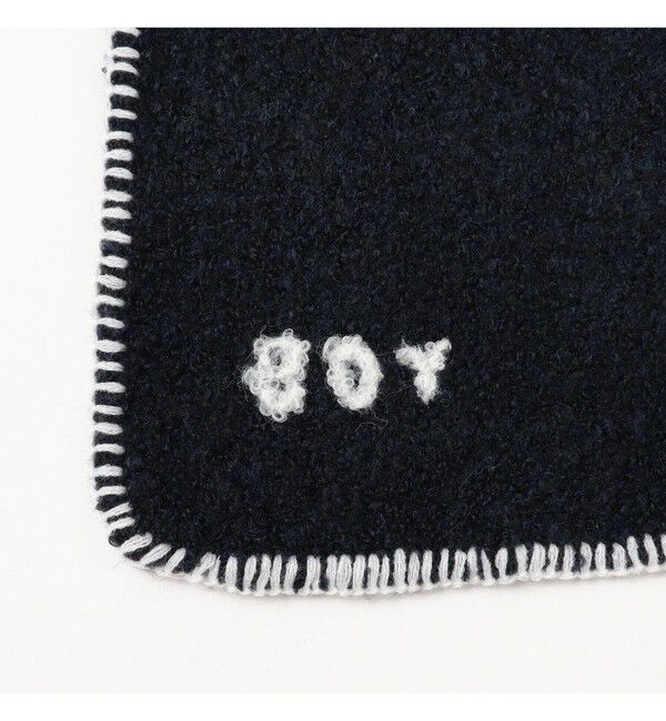 BEAMSBOY「ボーイ 手刺繍 マフラー」|マフラー|