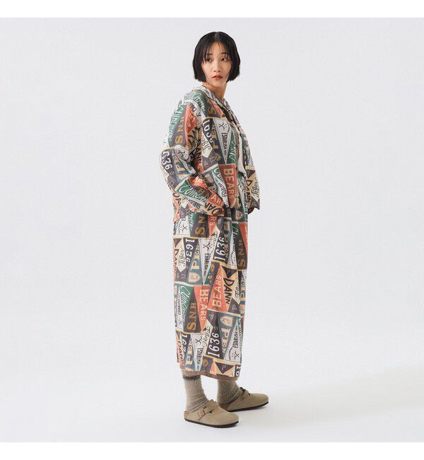 BEAMSBOY「ペナント プリント スカート」|スカート|