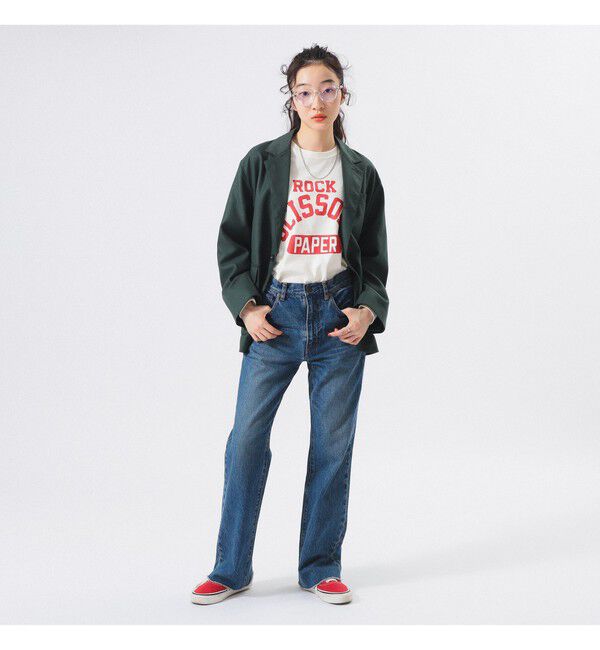 BEAMSBOY「ポリエステル ツイル スリーボタン ジャケット」|テーラードジャケット|