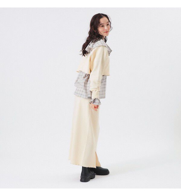 BEAMSBOY「ミリタリー ショート プルオーバー」|ニット・セーター|