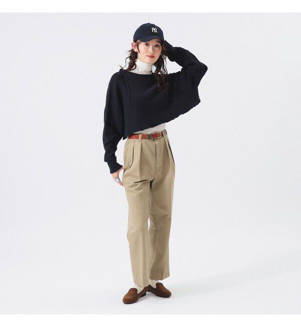 BEAMSBOY「ミリタリー ショート プルオーバー」|ニット・セーター|