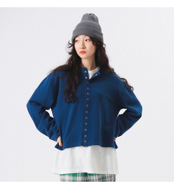 BEAMSBOY「リングドット カーディガン」|スウェット・ジャージ|