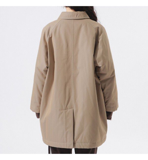BEAMSBOY「コットン ポリエステル シャンブレー ステンカラー コート」|ダッフルコート|