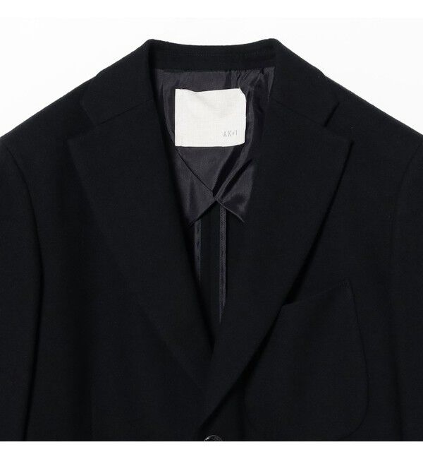 Demi-Luxe BEAMS 「AK+1 / ウール ソリッド 2ボタン ジャケット」|ダッフルコート|