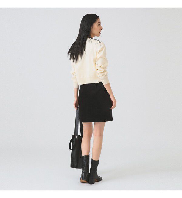 Ray BEAMS 「メタル ボタン クルーネック カーディガン」|カーディガン|