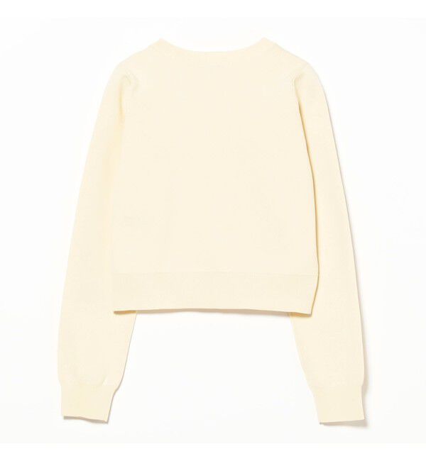 Ray BEAMS 「メタル ボタン クルーネック カーディガン」|カーディガン|