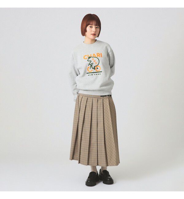 Ray BEAMS 「チェック キルト ミディスカート」|スカート|