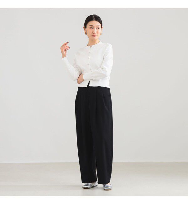 Demi-Luxe BEAMS 「16ゲージ クルーネックカーディガン」|ニット・セーター|